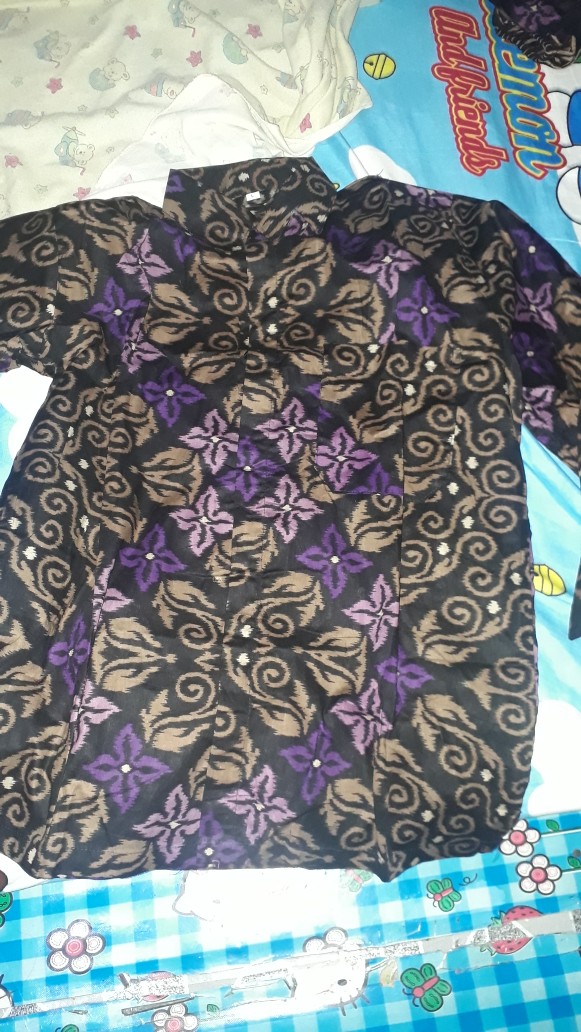 Batik Couple Jumbo Ld 110 Ld 120 Maura Sania Ruffle Ori Ndoro Jowi Dnt Size M L Xl All Size