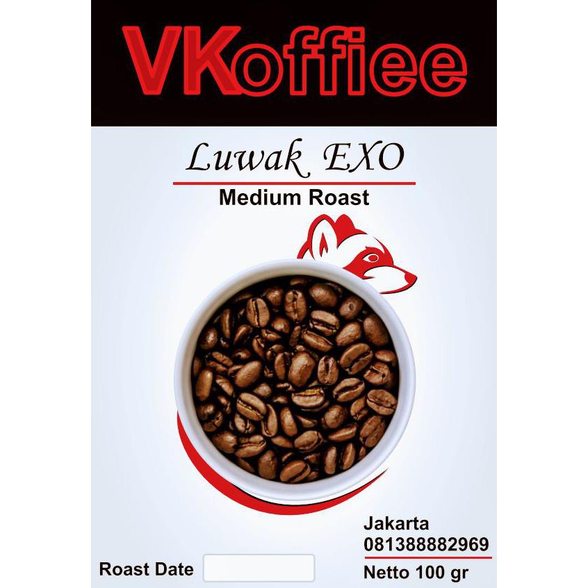 

Kopi Luwak Robusta Exo Promo