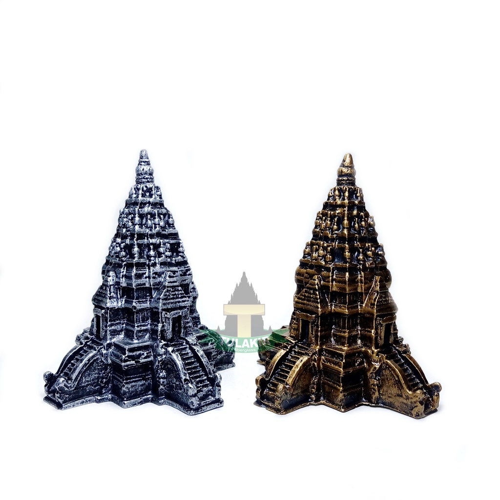 Miniatur Hiasan Aquarium Candi Prambanan 4 Pintu Tulakir Fiberglass