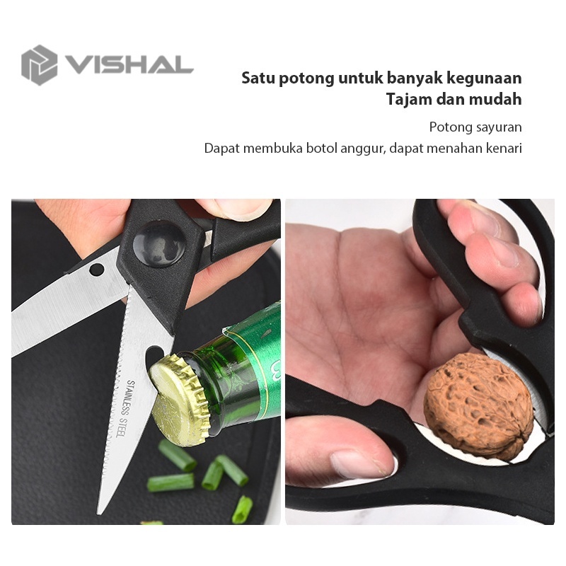 VISHAL PISAU SET 5 Pisau Talenan Set Knife Pisau Buah Pisau Pengupas  Pegangan Non-Slip / Talenan