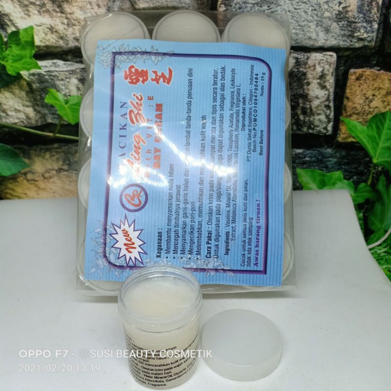 (12 pcs) CREAM LING SHI SIANG &amp; MALAM LUSINAN