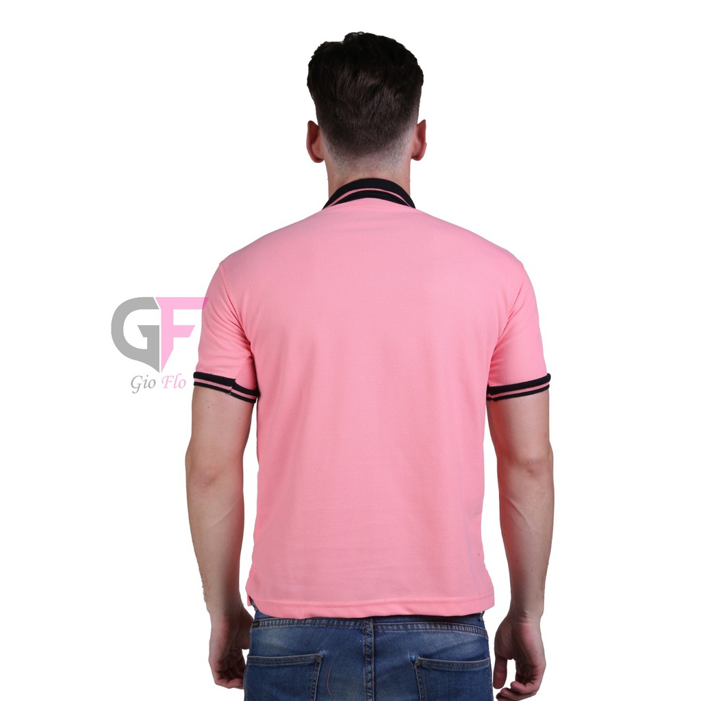 GIOFLO Pakaian Pria Kaos Berkerah Pria Distro Polo Shirts Salem Tua / PLS 152