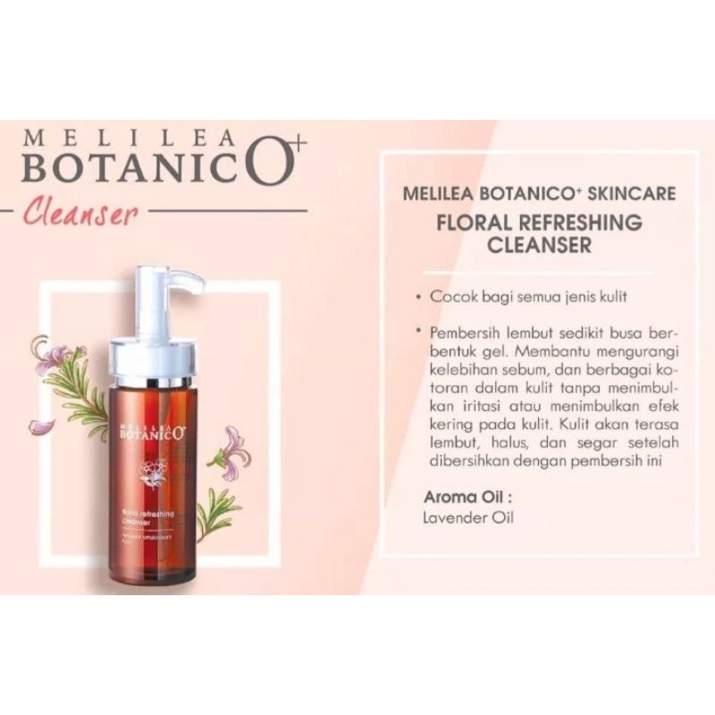 Melilea BotanicO Floral Cleanser