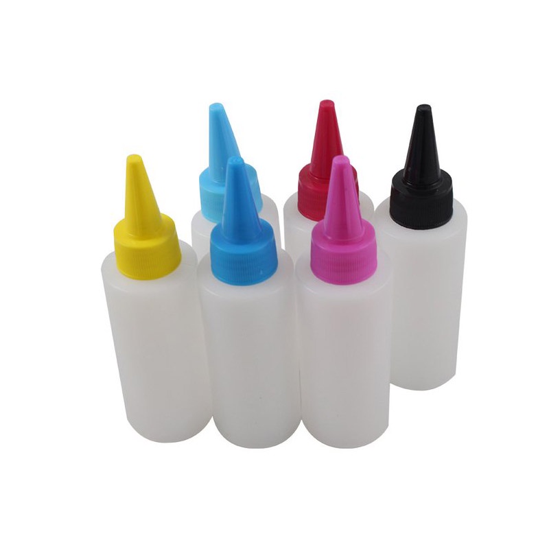 Botol Lancip 100 ml HDPE - Tinta, Oli, Pelumas 100ml Bahan Plastik