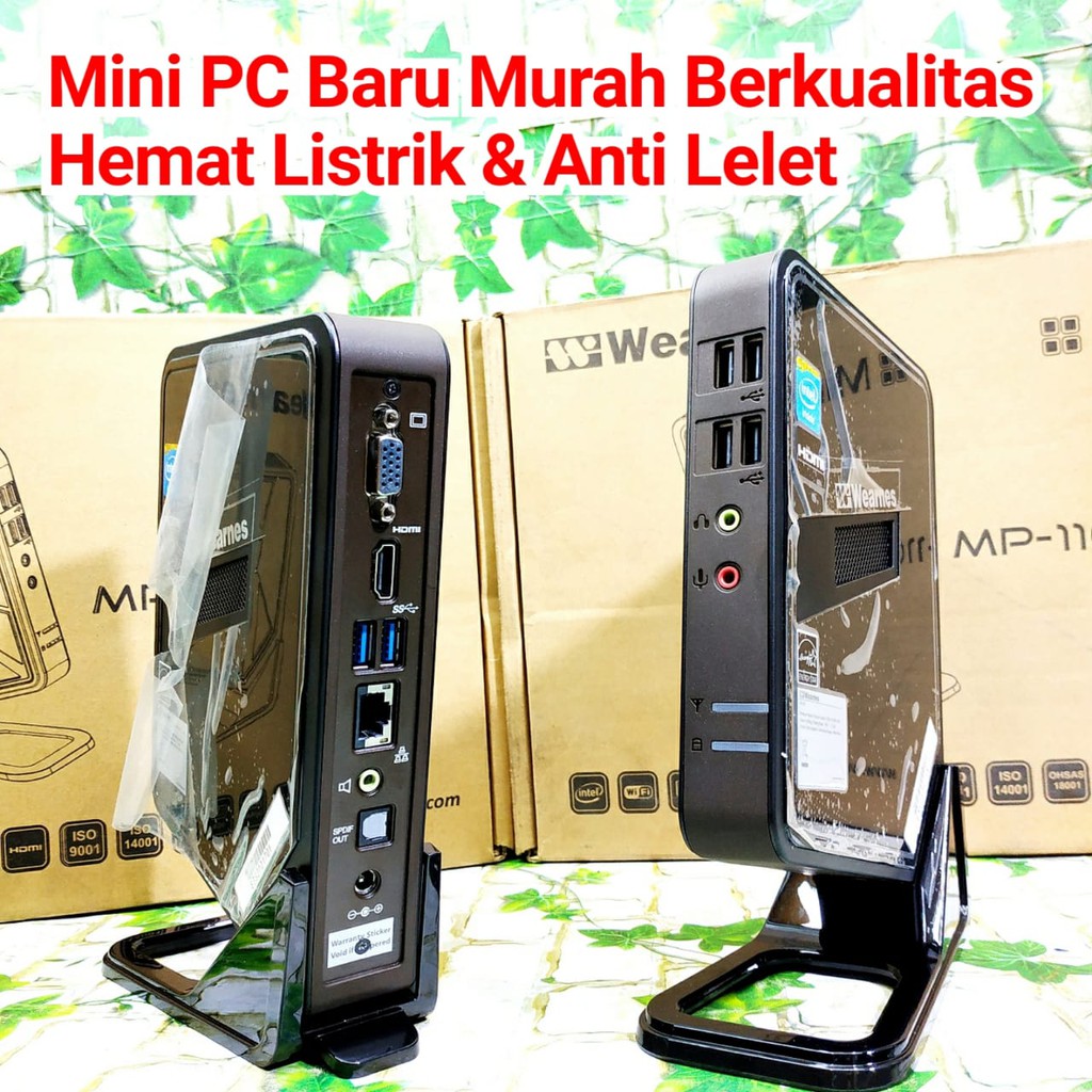Mini PC Wearnes MP 1101 New SSD HDD New Bergaransi Berkualitas