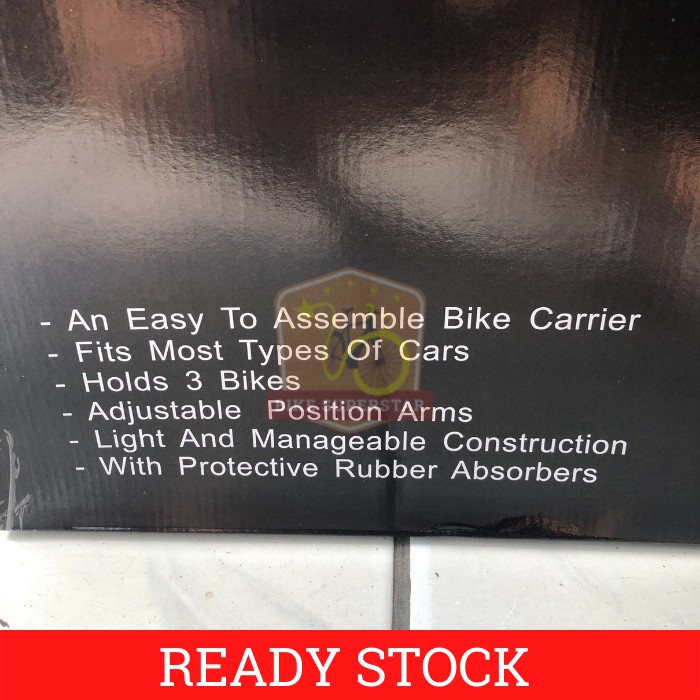 Aksesoris Sepeda - Car Bike Carrier / Rak Bracket Gantungan Sepeda Mobil Syte St-G321
