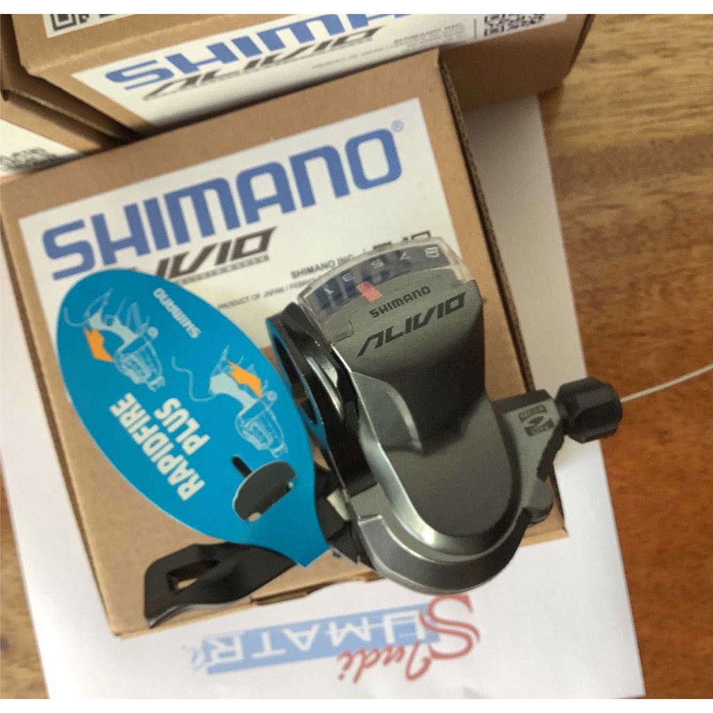 SHIMANO ALIVIO 9 Speed M-4000 Shifter Operan Sepeda 3 x 9 speed Kanan Kiri MTB Lipat