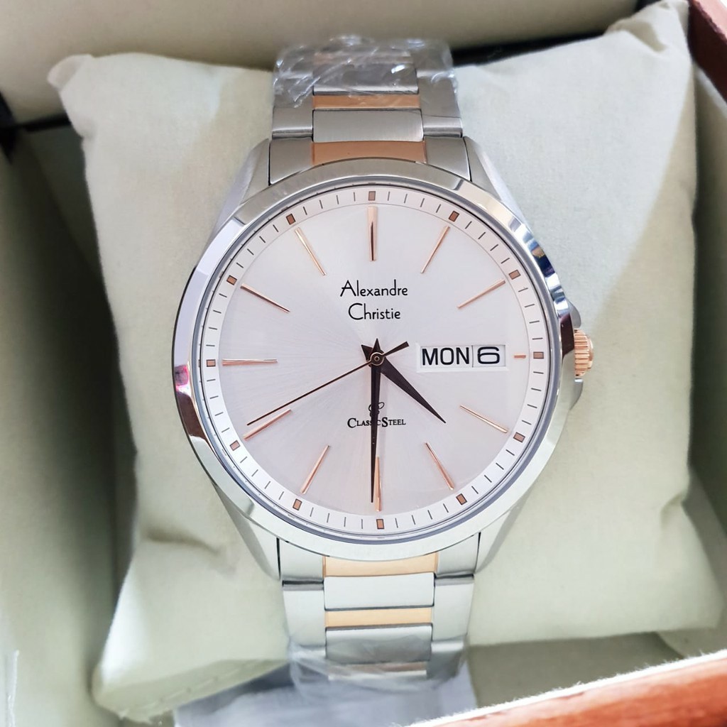 AC alexandre Christie AC 8592  Pria Original Stainless Stell silver rose gold