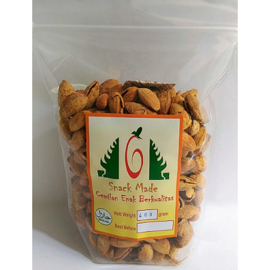 

Terbaru Roasted Kacang Almond 400 gram