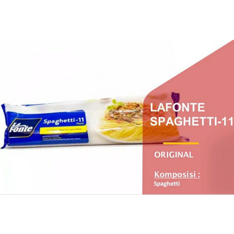 

LA FONTE Spaghetti-11 kemasan 450 gram