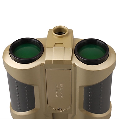 Night Scope 4 x 30mm Binoculars with Pop-Up Light / Teropong - Gold