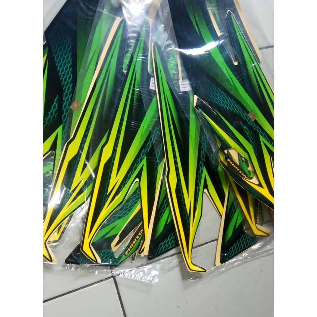 striping rx king 2005 hijau