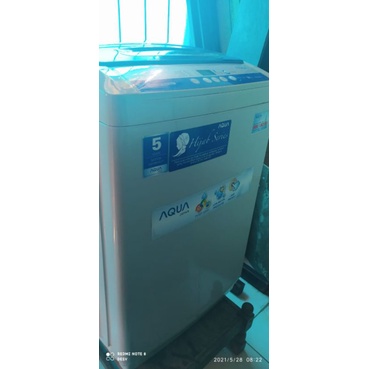 Aqua mesin cuci second