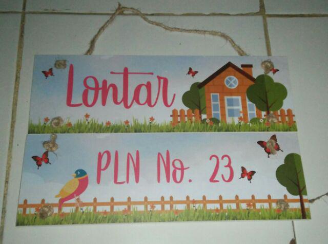 Wooden Projects Walldecor Shabby Tropical Baiti Jannati - Bjc1