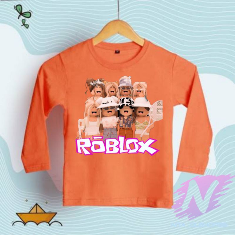 kaos roblox kaos anak lengan panjang roblox sahabat