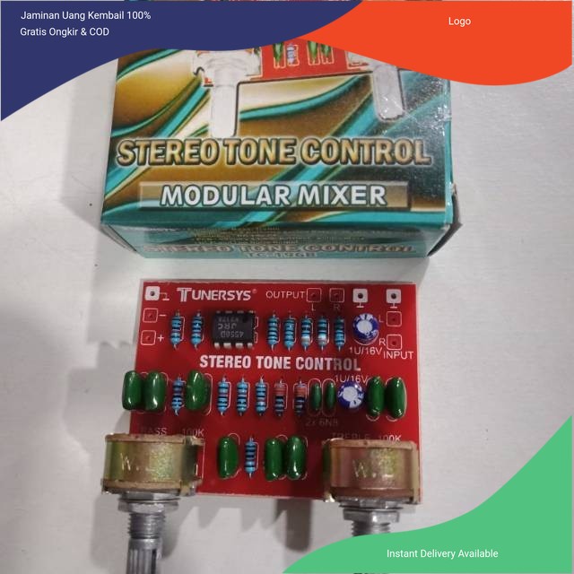 

KIT STEREO TONE CONTROL MODULAR MIXER