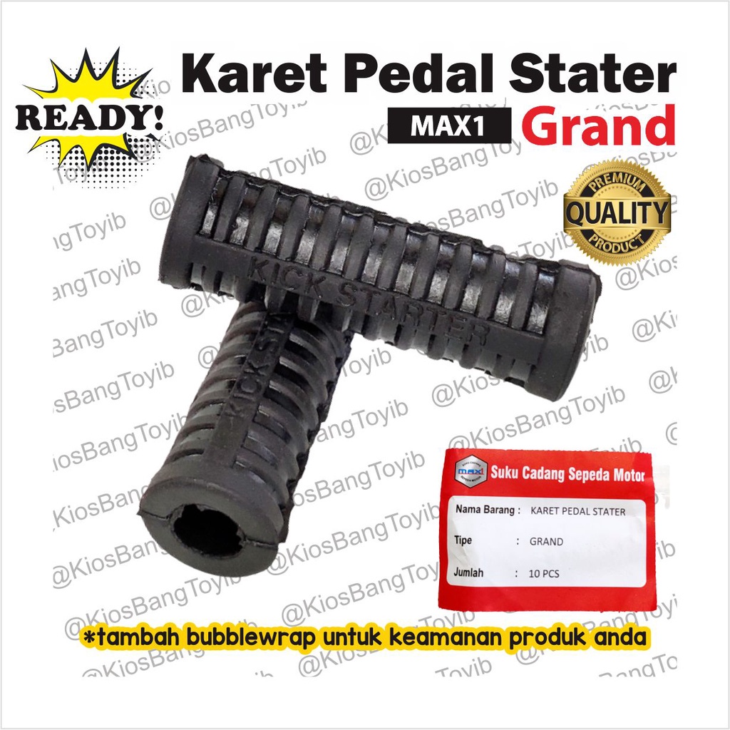 Karet Selahan Pedal Stater Grand Supra Karisma Revo Blade (MAX1)