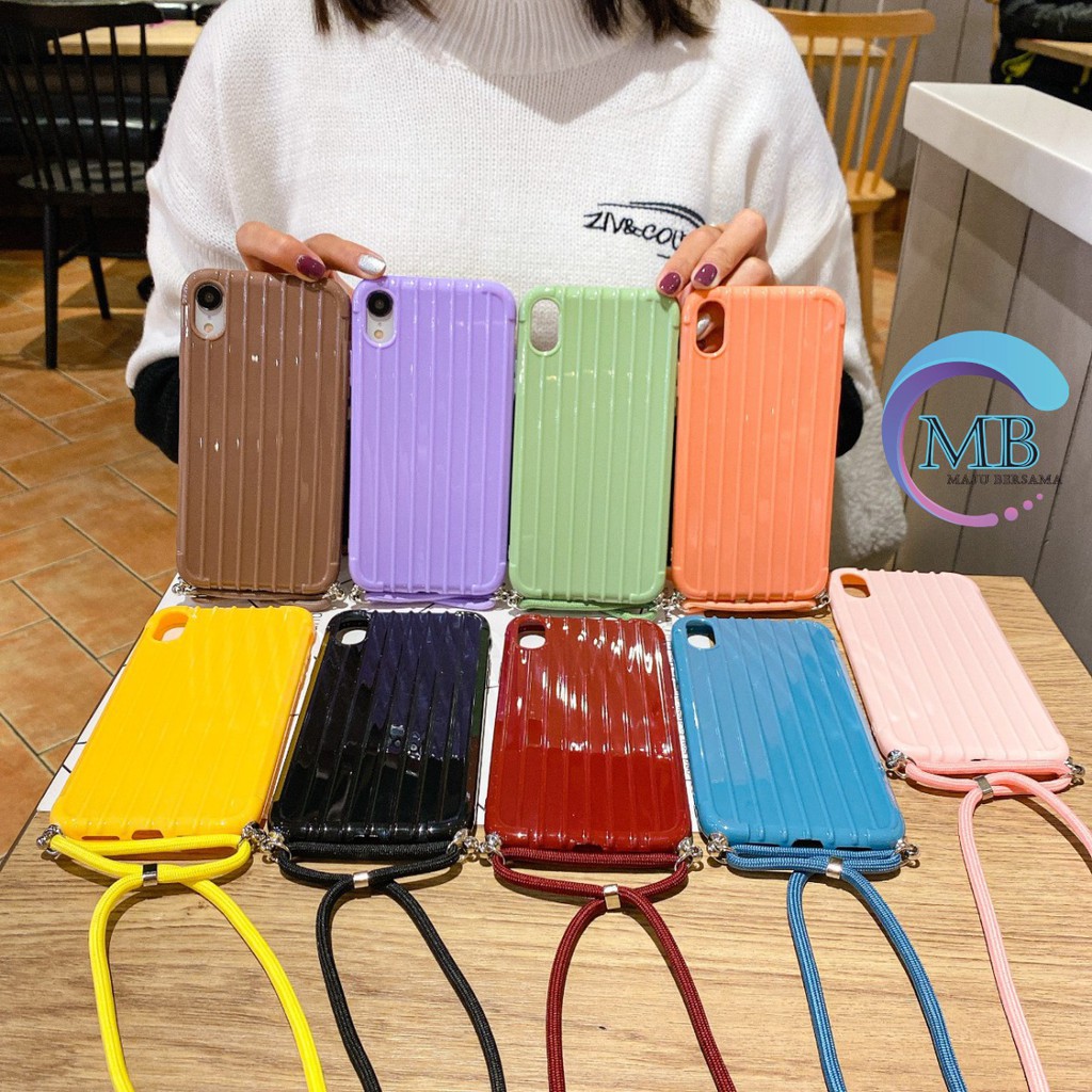 SOFTCASE KOPER SLINGCASE LANYARD SAMSUNG A40 A50 A50S A30S A70 A70S A10S M01S A20S MB1373