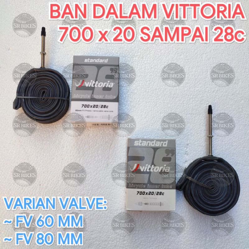 Ban Dalam 700 x 20 / 28c Sepeda Balap RB Fixie. VITTORIA