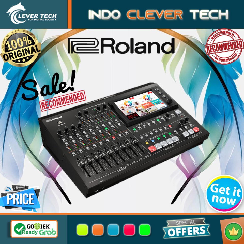 Roland VR-50HD MK II Multi-Format AV Mixer with USB 3.0 Streaming