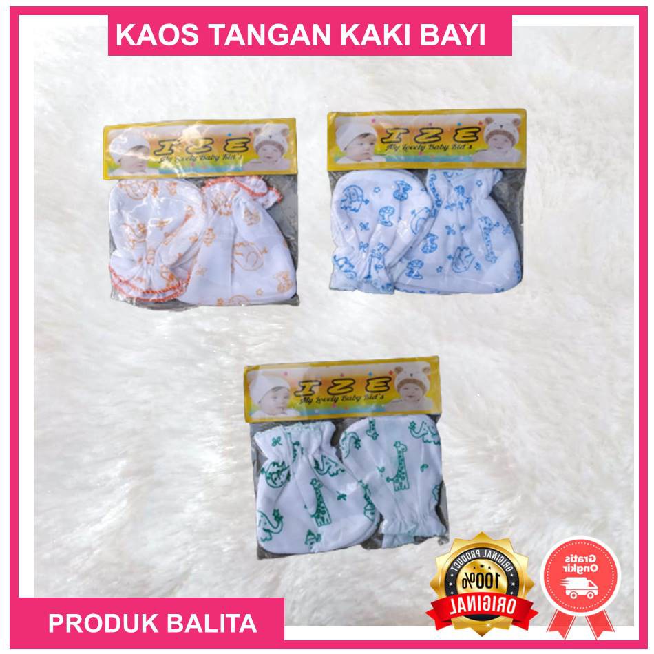 Sarung Tangan Bayi / Kaos tangan kaki bayi Set