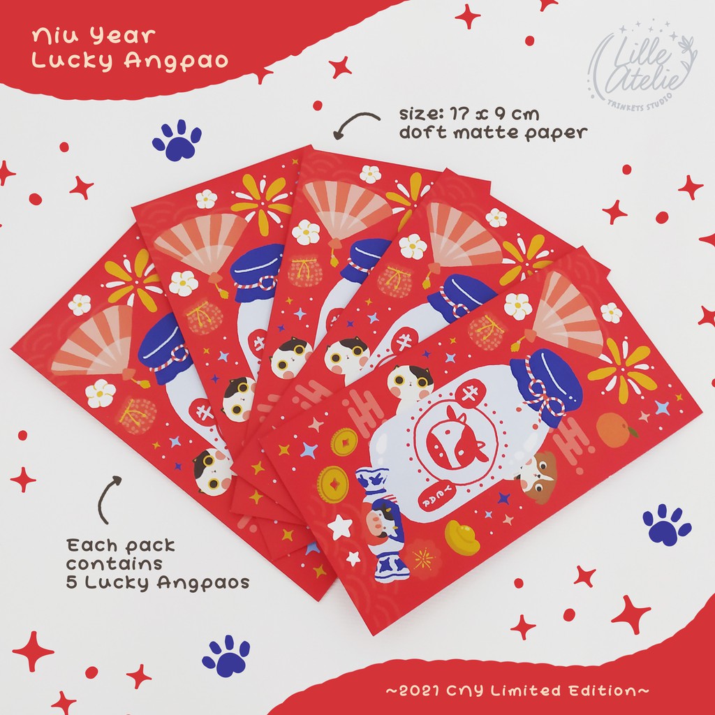 

Lille Atelie Lucky Angpao / HongBao / Red Envelope