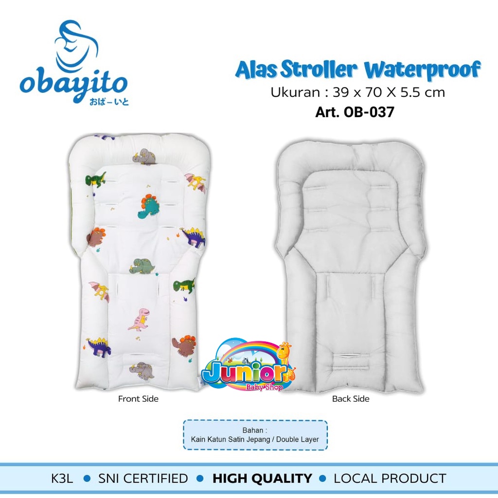 Obayito Alas Stroller Waterproof Vacuum OB-037 - Motif Random