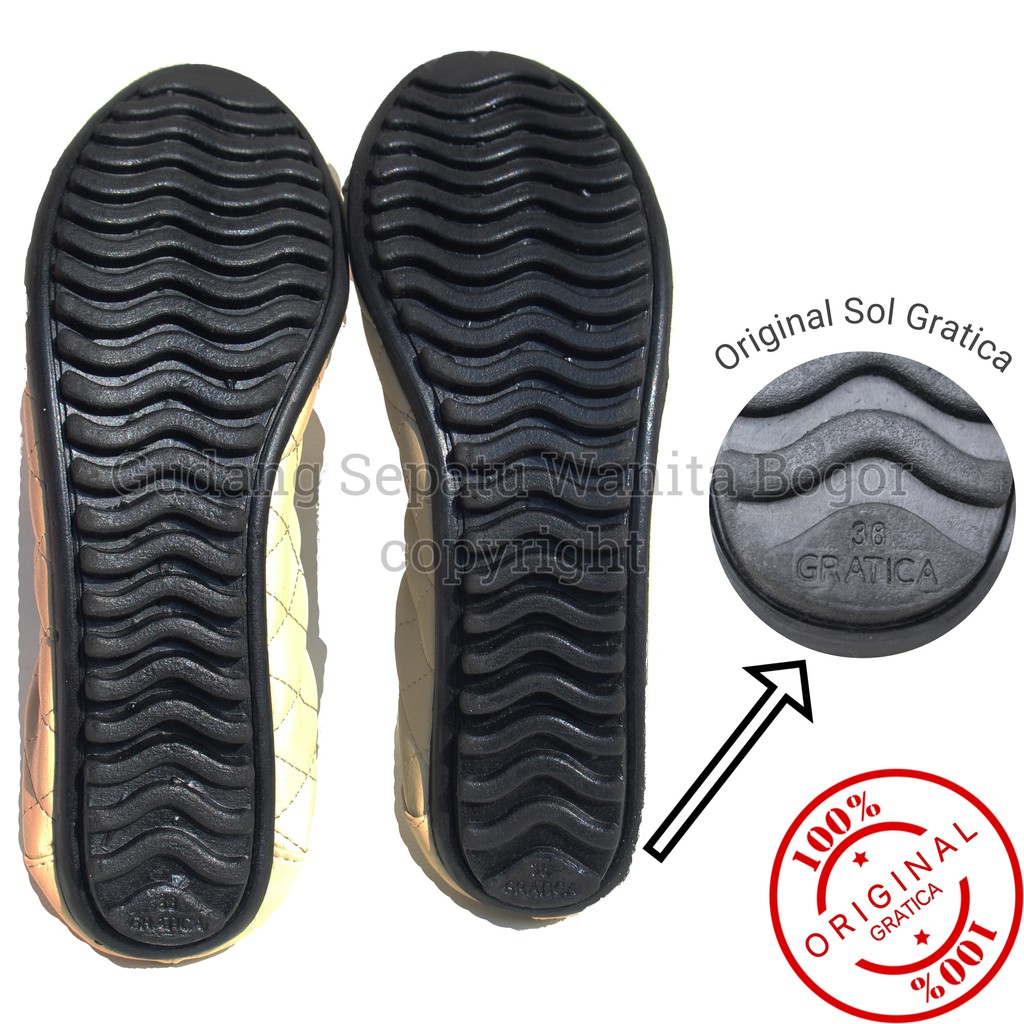 Gratica Sepatu Wanita Flat Shoes Gulung DR 36