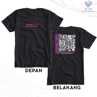 Jual KAOS BARCODE CUSTOM SCAN ME QR CODE PROFIL INSTAGRAM IG | Baju