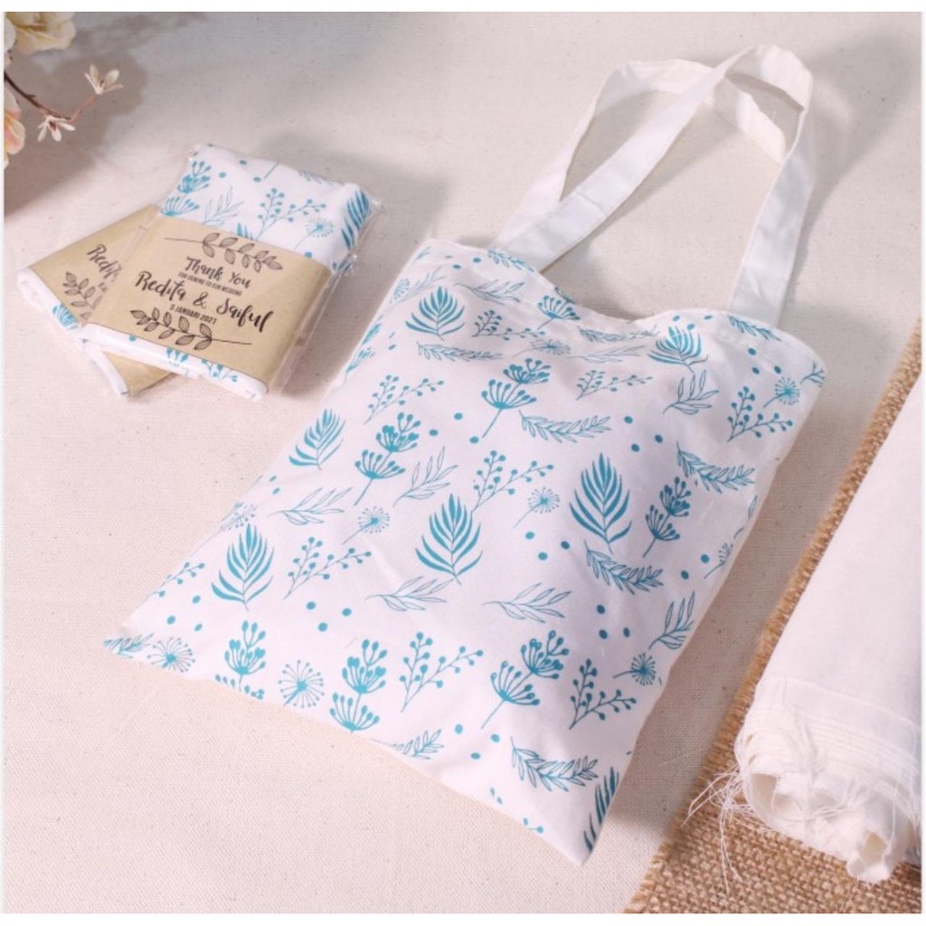 SOUVENIR CUSTOM GOODIE BAG FOR WEDDING