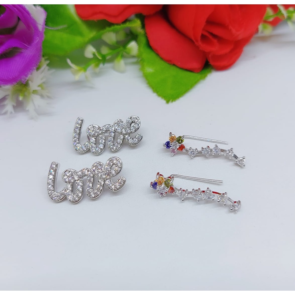 Anting Xuping Silver Permata