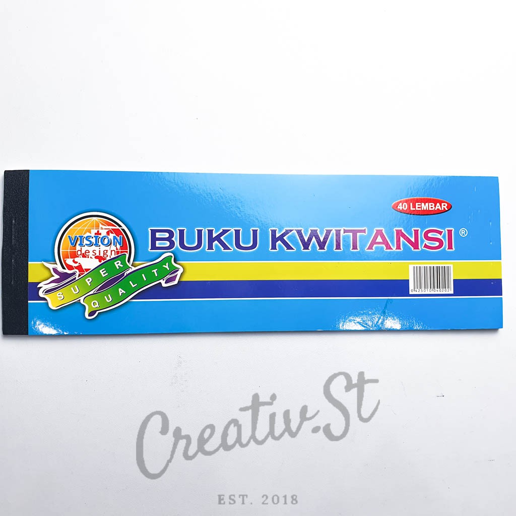 

VISION Kwitansi Kecil 21.5 Cm X 7.5 Cm