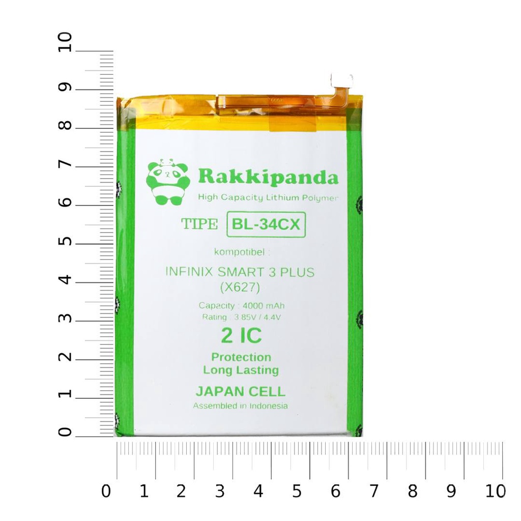 R/K- RakkiPanda - BL-34CX BL34CX BL 34CX Infinix Smart 3 Plus X627 Batre Batrai Baterai