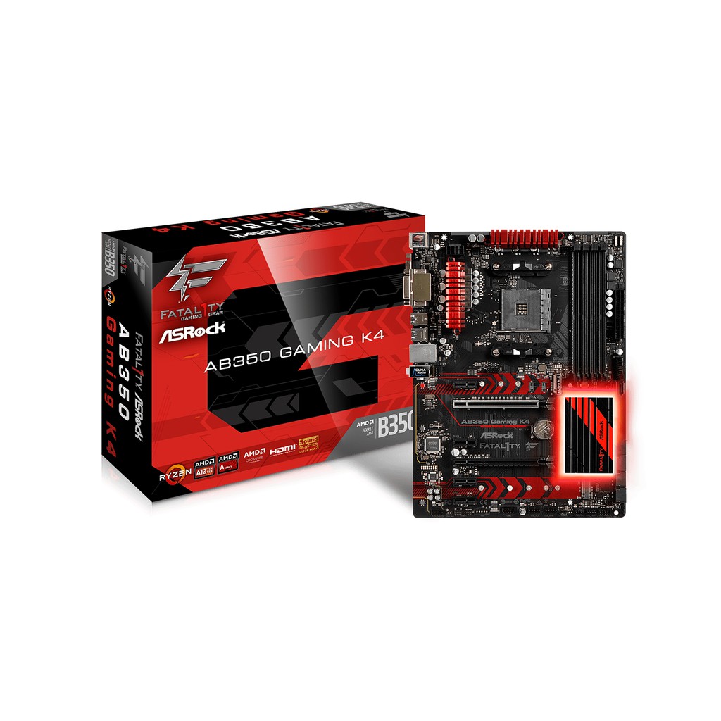 Asrock Fatal1ty AB350 Gaming K4 (Socket AM4 DDR4)
