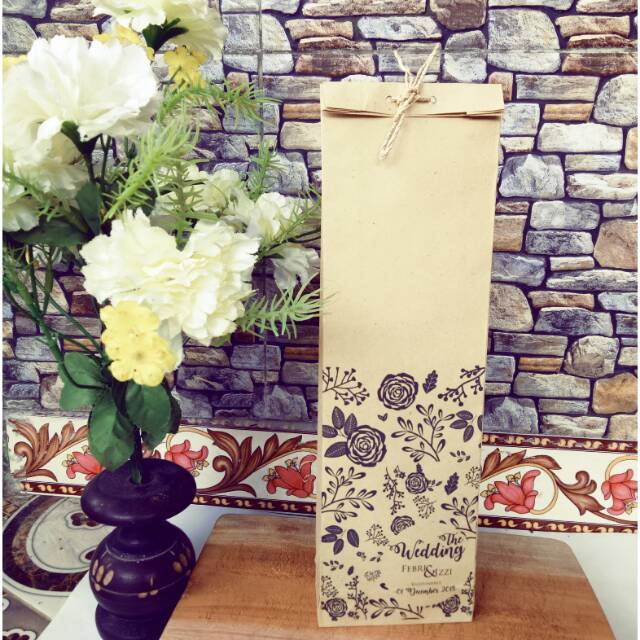 

Paperbag sovenir wedding