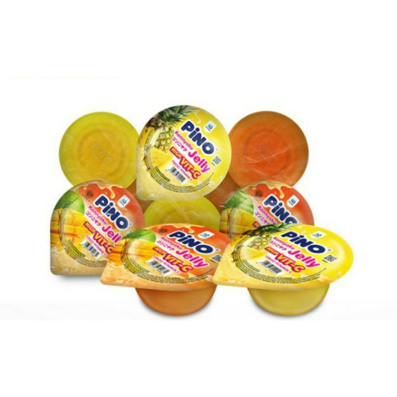 

Pino Jelly Puding Mangga dan Nanas Paket Isi 6 Pack @6 Pcs