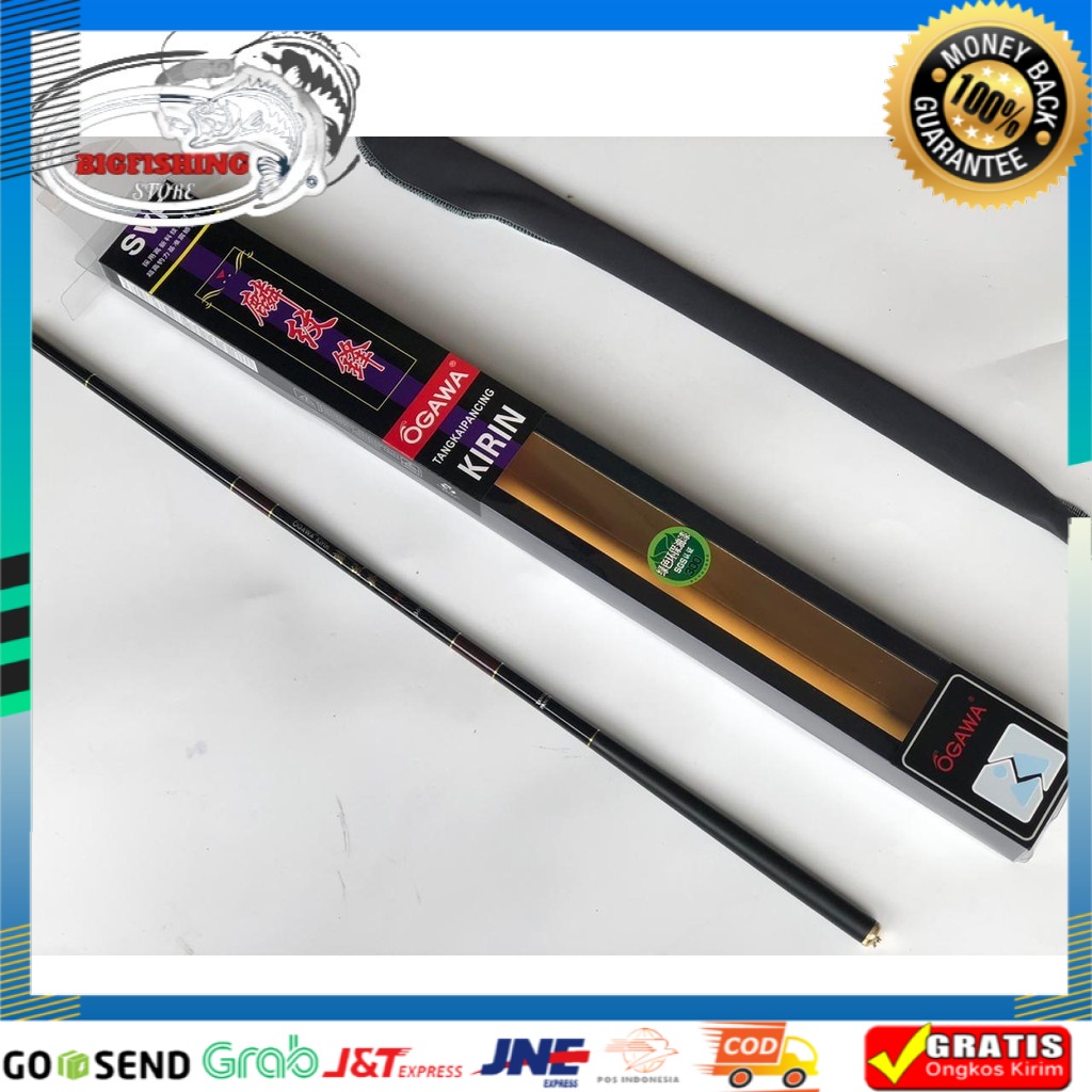 Joran Tegek  Ogawa KIRIN 300 360 450 540 630 720 Carbon Murah