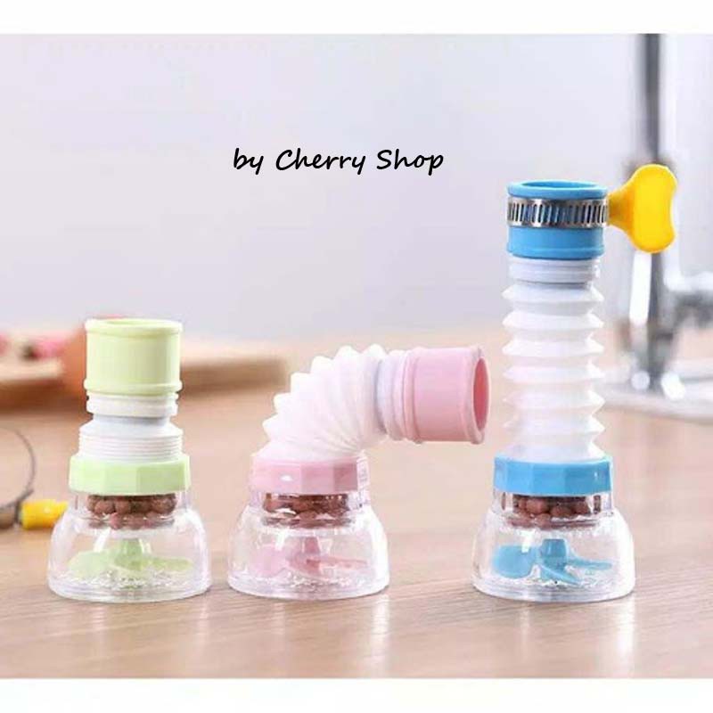 Filter Saringan Kran Air Kipas Kincir Putar Sambungan Kran Air Flexible By Cherry Shop