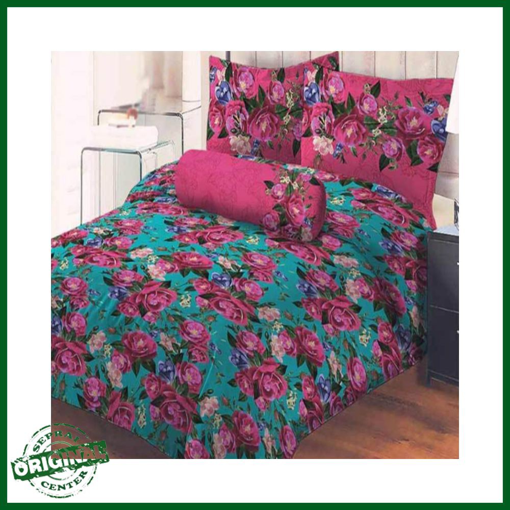 SEPREI LADY ROSE / SPREI LADY ROSE FEMINA No.2 QUEEN 160 SEPRAI SPRAI BANTAL GULING KASUR