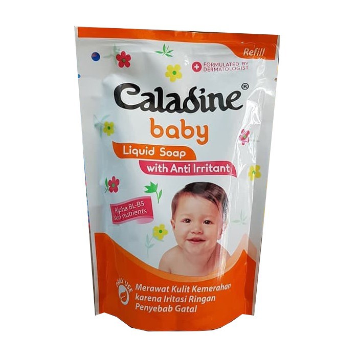 Caladine Baby Liquid Soap Refill 210 ml / Sabun Cair Perawatan Bayi Kemasan Refill