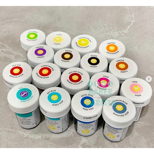 

Wilton icing color / pewarna wilton 1oz wilton coloring pewarna makanan wilton