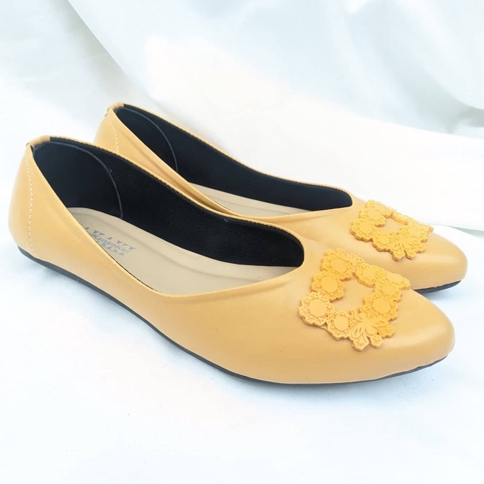 FLATSHOES - SEPATU WANITA FLAT KERJA SANTAI KULIAH FLAT SHOES -283