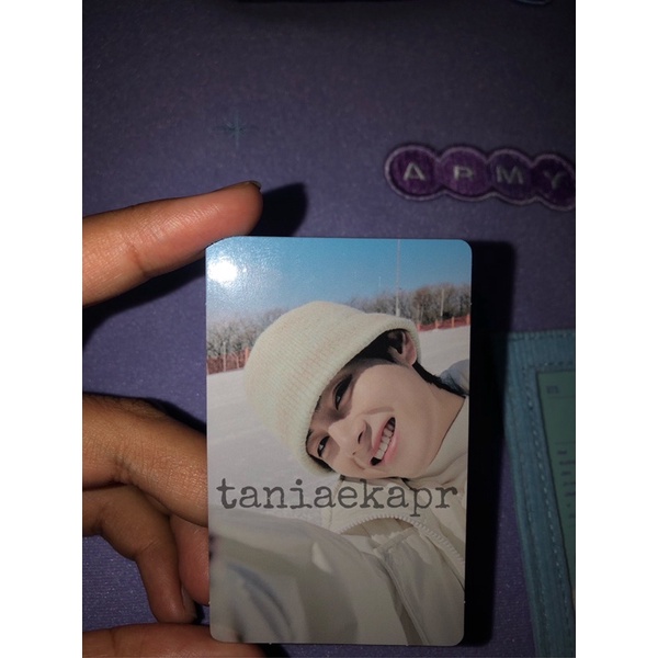 [READY STOK!!!] BTS WINTER PACKAGE 2021 RANDOM PHOTOCARD TAEHYUNG V OFFICIAL
