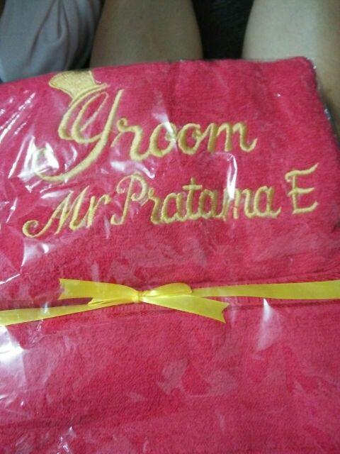 Handuk Couple (2pc) Tanpa Box