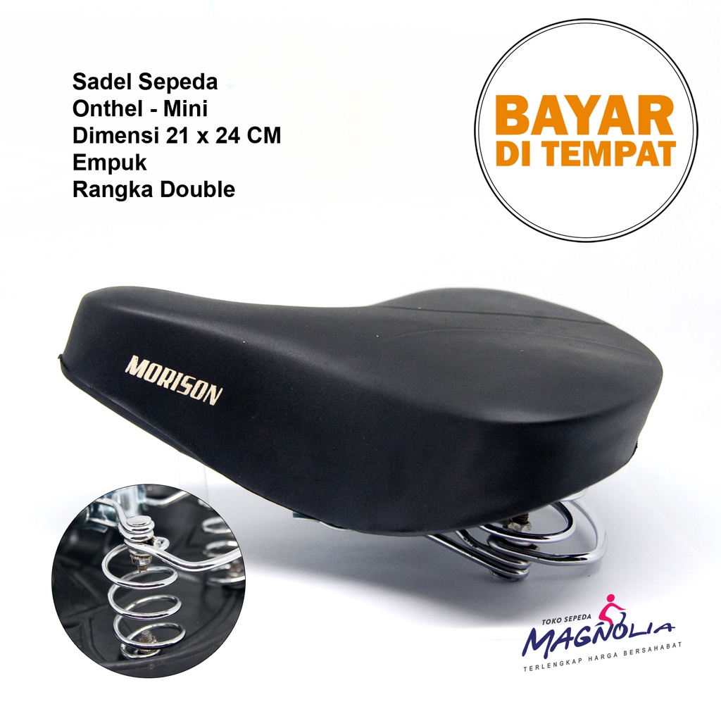 Sadel Jok Sepeda Onthel Jengki Mini CTB Dengan Per Empuk dan Kuat Lebih Empuk Komponen Sepeda