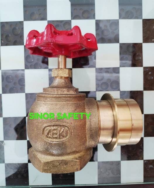 Valve Hydrant 2.5 inch Coupling Machino Kran Pemadam Full Kuning