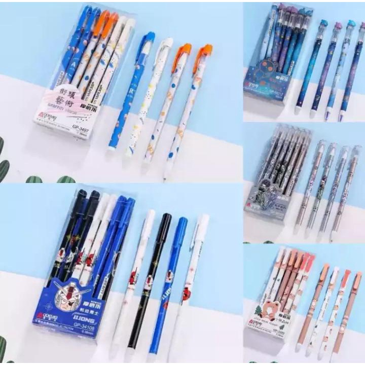 

AS888 - PULPEN GEL BISA DIHAPUS / ERASABLE GEL PEN FANCY ISI 1 PULPEN