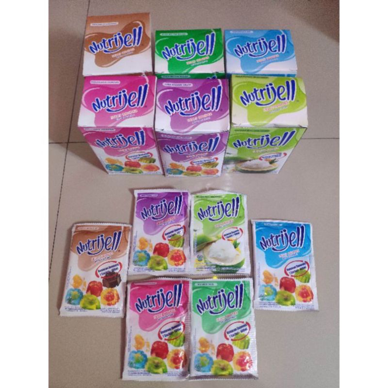 

Nutrijell Jelly Powder Jeli Serbuk Instan Rasa Buah Terlaris