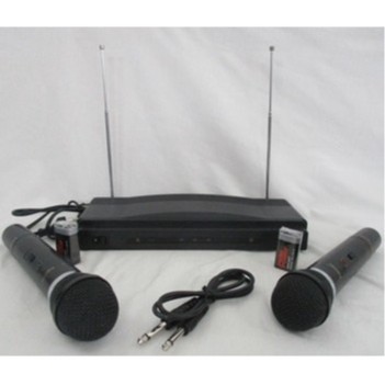 Microphone Tanpa Kabel HOMIC HM-306 Mic Double Wireless***TOP