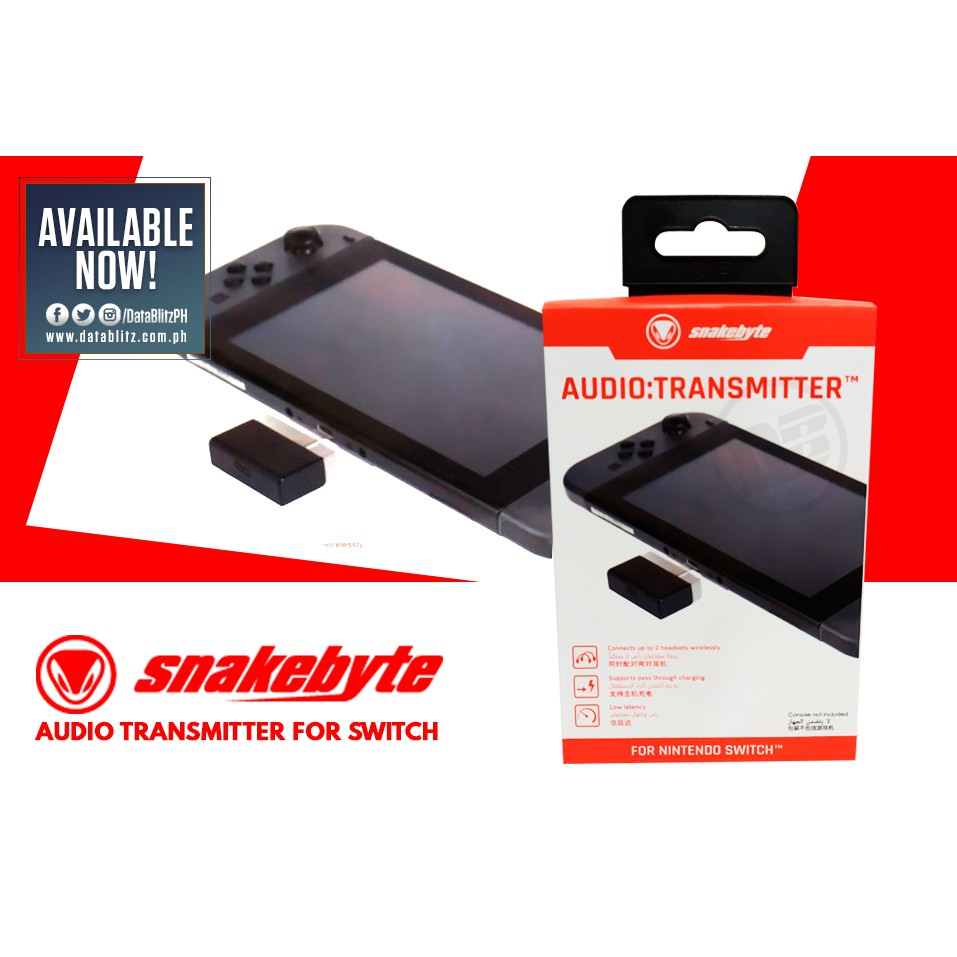 Nintendo Switch Snakebyte Audio: Transmitter